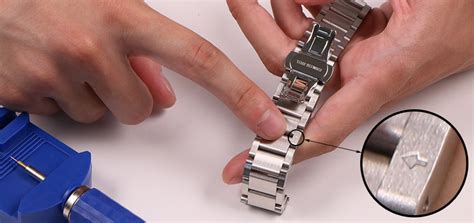 wrist watch links removal